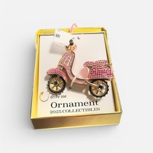 Piper K Pink Scooter Ornament - NWT ***